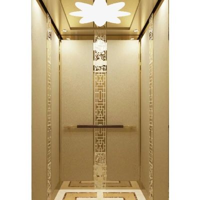 데크-플로어 기계실 없는 수압 집 엘리베이터