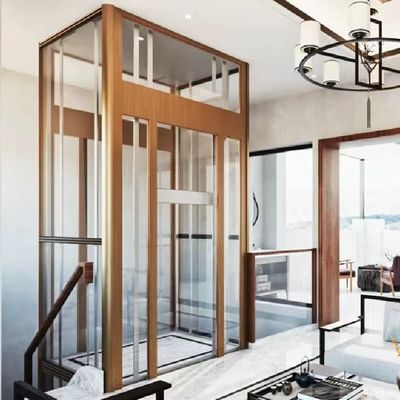 단일 단계 AC 수압 가정 엘리베이터 ∙ 14.5m, 5개의 정류장, 구멍 없는