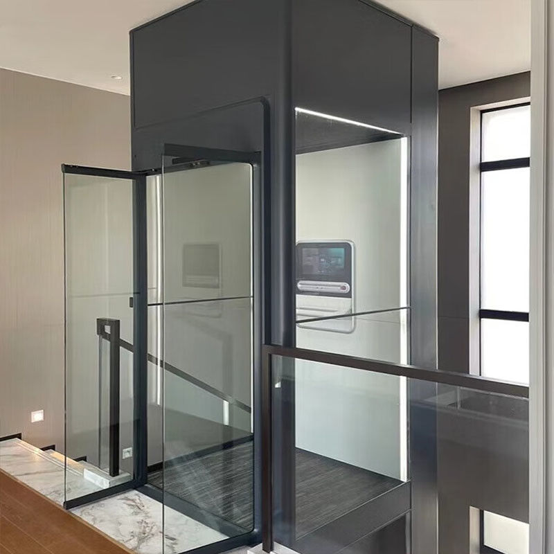 실내외 스크류 드라이브 홈 엘리베이터 – 500kg ~ 5t, 15m 상승