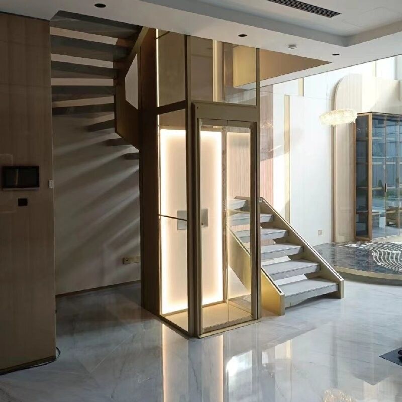 자동 수압 승강기 304# 객실 및 4.7 kW 모터