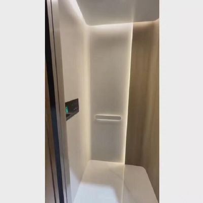 자동 슬라이딩 도어와 400kg 용량으로 220V AC 스크루 드라이브 홈 엘리베이터