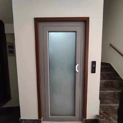 자동 단일 단계 AC Mrl 0m 구덩이 깊이를 가진 주거용 엘리베이터 및 갑판 바닥 문