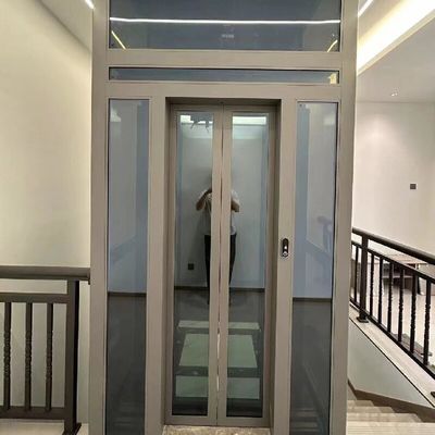 조용한 집 견인 기어 없는 엘리베이터와 자동 문 빌라 엘리베이터 엘리베이터