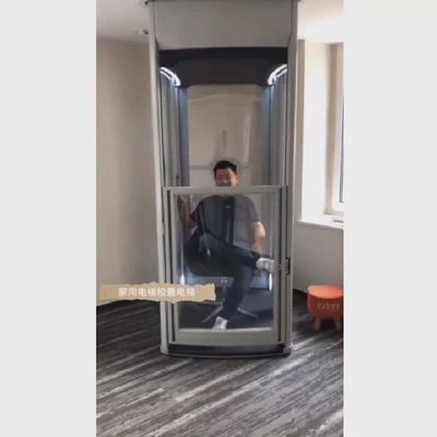 1000kg 로드 캡슐 리프트 홈 사이즈 캡슐 엘리베이터 2 정류장