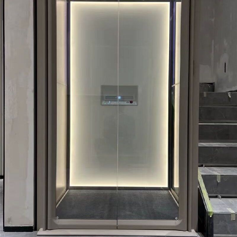 갑판 바닥 수압 승강기 3m 상공 청사지 지원 단일 단계 AC